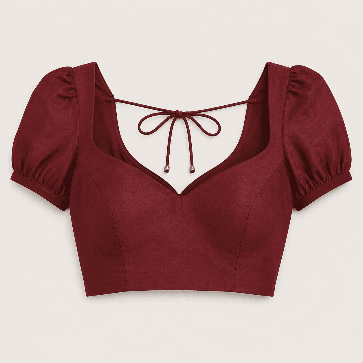 Ruffled Silk Blouse view 1
